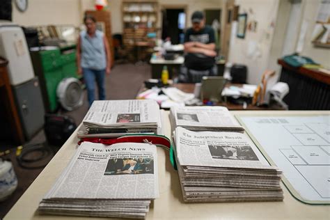 Residents are at a loss after newspaper that bound community together shuts in declining coal county